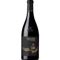 Der 2021er Peter Zemmer Vigna Kofl Pinot Noir Riserva aus Südtirol zeigt Aromen reifer Kirschen und dunkler Früchte. Eine lange Reife im Holzfass bringt feine Noten von Vanille und Zeder hervor