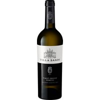 Mit zartgelber Farbe und betonter Frische präsentiert sich dieser Pinot Grigio als typischer Vertreter der venezianischen Weißweinkunst. Aromen von Melone
