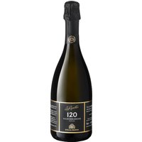 La Rivetta 120 aus dem Hause Villa Sandi zeigt sich in lebendiger Brillanz mit grünlichen Reflexen. Das Zusammenspiel aus dem Valdobbiadene-Terroir