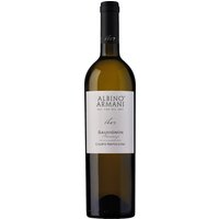 Strohgelb mit aschgrauem Schimmer zeigt sich der Albino Armani Campo Napoleone Sauvignon aus Venetien