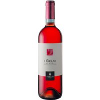 Dieser sortentypische Rosato zeigt eine fruchtige Nase mit Aromen von Erdbeeren
