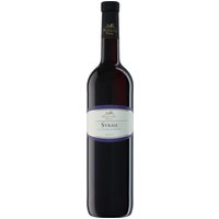 Tiefdunkles Kirschrot prägt das Erscheinungsbild dieses Syrah aus dem Jahrgang 2022. Im Bukett verbinden sich intensive Noten von Pflaume