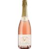 Der Champagne Veuve Duroy Rosé präsentiert fruchtige Aromen von reifen Kirschen und saftigen Himbeeren