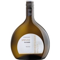 Der Becksteiner Winzer Silvaner Spätlese 2023 aus Baden präsentiert sich strahlend frisch und klar. Beim Einschenken zeigt er lebhafte Fruchtnoten von grünem Apfel