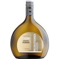 Sanft schimmert die goldgelbe Farbe im Licht und kündigt den aromatischen Reichtum des Becksteiner Winzer Kilian Gewürztraminer 2023 an. In der Nase verbinden sich Duftnoten von Rosenblüten