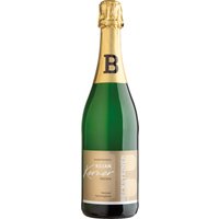 Der Becksteiner Winzer Kilian Klepsauer Kerner Sekt 2022 stammt aus Baden und präsentiert sich als trockener Perlwein mit frischem Aroma und blumigen Noten. Gefertigt aus der Kernertraube zeichnet sich der Sekt durch seine elegante Art und ein klares