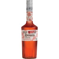 Sour Rhubarb DeKuyper besticht durch einen intensiven Duft von frischem Rhabarber