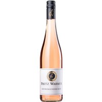 Der Fritz Waßmer Rosé Spätburgunder 2024 aus Baden präsentiert sich mit intensiven Aromen von reifen Himbeeren und Kirschen