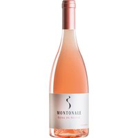 Mit zartem Rosa schimmert Montonale Rosa di Notte im Glas und zeigt Aromen von frischen Himbeeren und roten Beeren