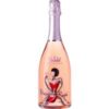 Le Contesse Prosecco Rosé Spumante Brut zeigt sich in einem zarten Rosaton und überzeugt mit einem fruchtig-floralen Aroma