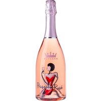 Le Contesse Prosecco Rosé Spumante Brut zeigt sich in einem zarten Rosaton und überzeugt mit einem fruchtig-floralen Aroma