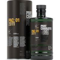 Der AC.01 2011 Heavily Peated Islay Single Malt von Bruichladdich zeigt ein Zusammenspiel aus rauchigen Noten