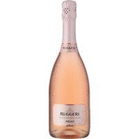 Der Ruggeri Argeo Rosé Prosecco Milesimato 2024 präsentiert sich als zarter Rosé mit einer feinen Perlage