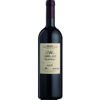 Der Masi Osar 2016 von Bossi Fedrigotti aus Venetien präsentiert sich mit intensiven Aromen reifer Heidelbeeren und Brombeeren