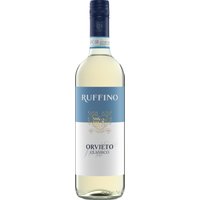 Zarte grün-gelbe Reflexe heben die strohgelbe Farbe dieses Orvieto aus Umbrien hervor. Das Bukett zeigt lebendige Noten von grünem Apfel