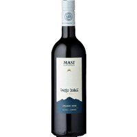 Der 2022 Masi Tupungato Passo Doble präsentiert sich mit einem intensiven Rubinrot im Glas. In der Nase entfalten sich Aromen von reifen Kirschen