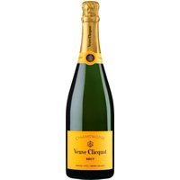 Der Champagne Veuve Clicquot Yellow Label präsentiert sich mit einer einzigartigen Handschrift seines Hauses. Drei Jahre Hefelager verleihen Tiefe und eine feine Textur. Aromen von Brioche