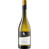 Leuchtend gelb zeigt sich der Pinot Grigio Alto Adige im Glas. Aromen von Ananas