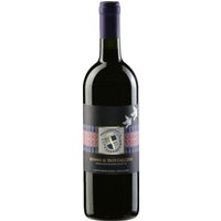 Der Donatella Cinelli Colombini Rosso di Montalcino 2022 aus der toskanischen Region präsentiert sich mit einem rubinroten Farbprofil und intensiven Aromen von roten Beeren