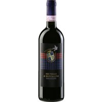 Der Donatella Cinelli Colombini Brunello di Montalcino 2019 zeigt sich in tiefem Rubinrot und besticht durch einen intensiven Duft von roten und schwarzen Früchten
