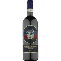 Der Brunello di Montalcino Riserva 2018 präsentiert sich mit einer eleganten und raffinierten Ausprägung. Die aromatische Tiefe zeigt sich in reifen Pflaumen- und Kirschnoten