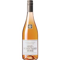 Der Königschaffhauser Vulkanfelsen Spätburgunder Rosé 2024 zeigt sich mit zarter Lachsfarbe und einer duftigen Kombination aus Brombeere