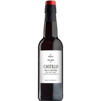 Palo Cortado Castillo Bota Unica 2 de 3 von Bodegas Barbadillo präsentiert ein vielschichtiges Bukett mit Anklängen von Cognac