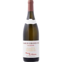 Der Chablis Grand Cru Vaudésir von Domaine des Malandes präsentiert sich mit einer beeindruckenden Harmonie aus Finesse und Tiefe. Sieben Monate Ausbau im Eichenholz verleihen dem Wein dezente Röst- und Vanillenoten
