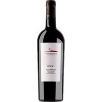 Purpurrot präsentiert sich dieser Aglianico aus der Basilikata mit einem Duft
