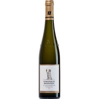 Der Vereinigte Hospitien Scharzhofberger Riesling 2024 aus der Mosel zeigt ein eindrucksvolles Bukett mit Aromen von reifer Zitrusfrucht
