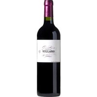 Im Glas präsentiert sich Château Villars 2019 in tiefdunklem Purpur