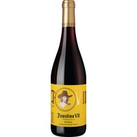 Tief granatrot ist der Wein vom renommierten Rioja-Weingut Faustino. Er ist angenehm zugänglich und harmonisch