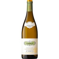 Aus den über 40 Jahre alten Rebstöcken der Appellation Chablis im Burgund stammt dieser Chardonnay des Jahrgangs 2023. Der HVE-zertifizierte Wein zeigt sich im Glas blassgolden mit grünen Reflexen. Sein Bouquet entfaltet subtile Zitrusaromen