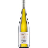 Frühlingsfrische umweht das Glas mit dem Gröhl WeinLaune 2024 aus Rheinhessen: Ein Cuvée