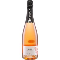 Ein in hellen Rosatönen schimmernder Cava