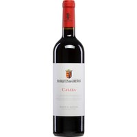 Der Marqués de Griñón Caliza Tinto aus dem Jahr 2020 verführt mit seinem tiefen Purpurrot und leuchtenden