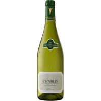 Die Rebstücke für den Chablis La Sereine der berühmten Kooperative La Chalisienne stehen auf kalkhaltigen Jura-Böden. Sie verleihen ihm seine typische