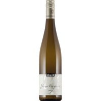 Frisch geschälte Kernobstfrucht und feine Gebäcknoten prägen das Bouquet dieses Grauburgunders aus der Pfalz vom Weingut Kranz. Am Gaumen verbinden sich saftige Apfel- und Zitrusnoten mit ausgeprägter