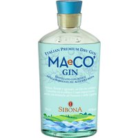 Sibona Maeco Italian Premium Dry Gin zeigt sich in kristallklarer Farbe und bietet ein vielschichtiges Aroma. Frische Zitrusnoten verbinden sich harmonisch mit floralen Anklängen und einem leichten Minzton