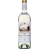 Der Weinberg für den Château Carbonnieux blanc liegt an den berühmten Felsvorsprung. Aus diesem seltenen und begehrten Terroir