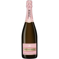 Feinperlig präsentiert sich dieser Rosé-Champagner von Champagne Piper Heidsieck in einer intensiven scharlachroten Farbe. Dunkle Beerenaromen wie schwarze Johannisbeere