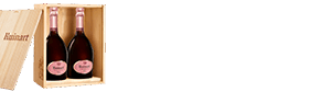 Alternative view of Ruinart Champagner Rosé 2x0,75l Holzkiste - Ruinart - Schaumwein aus Frankreich