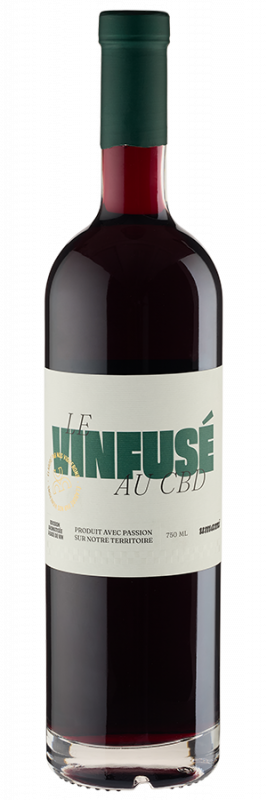 Vinfusé - Wein und CBD! Dieser Bordeaux-Merlot wird mit Hanf zusammengebracht und so zum bahnbrechend neuen Produkt.