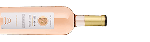 aber die ganze elegante Anmutung erinnert mehr an einen feinen Weißwein. Rosé mit Künstler-Touch.