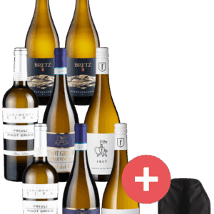 8er Grauburgunder-Entdeckerpaket inkl. Weinfreunde-Kühlmanschette