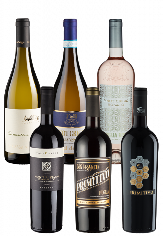 6er Kennenlernpk. Italien-Favoriten