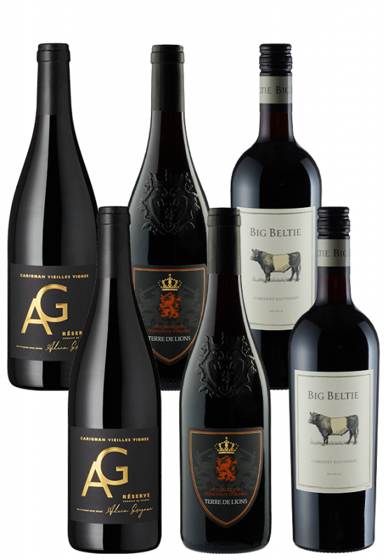 6er-Paket Weinland Frankreich