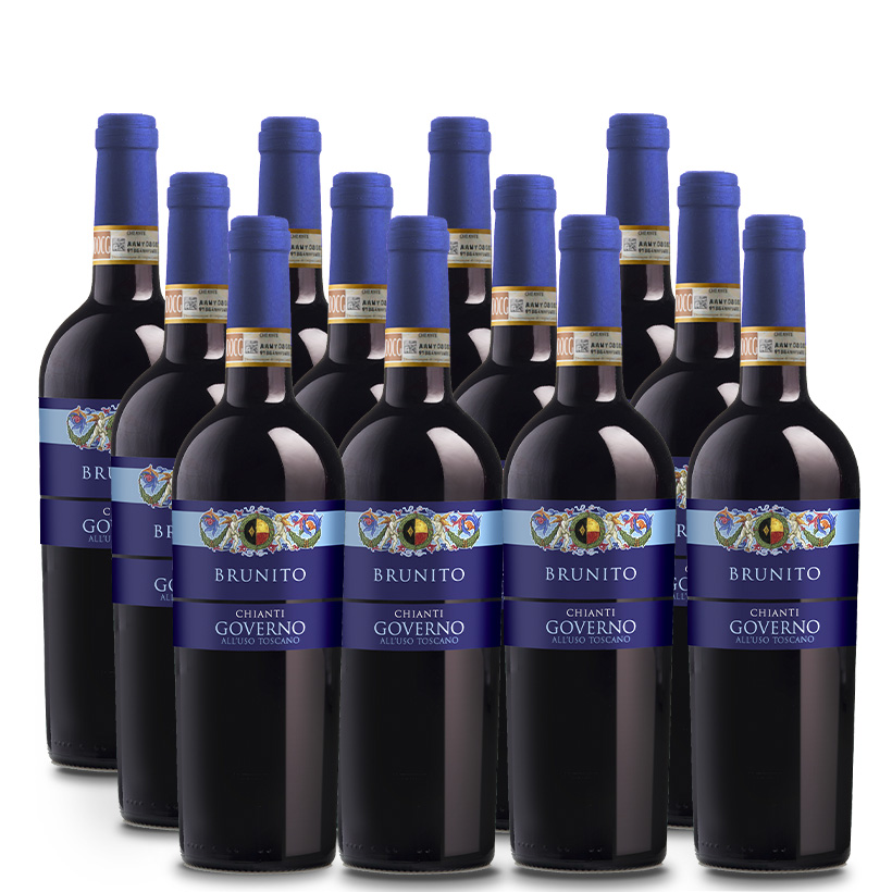 Leonardo da Vinci Chianti Governo 12er Vorratspaket – Bild 3