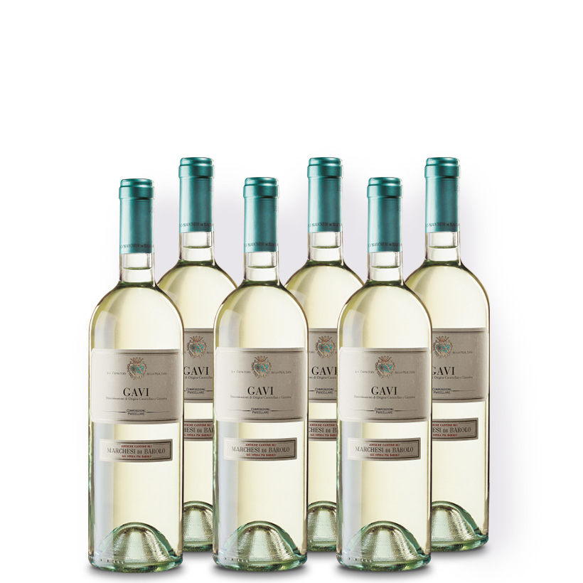 Marchesi di Barolo Gavi 6er Vorratspaket – Bild 3