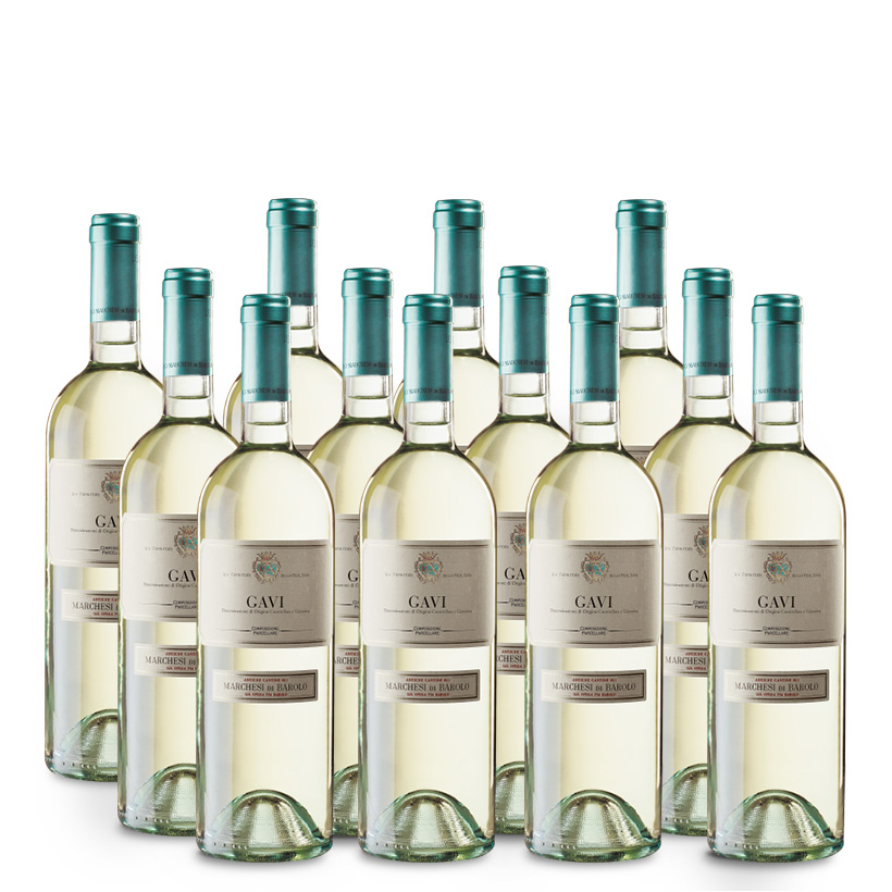 Marchesi di Barolo Gavi 12er Vorratspaket – Bild 3